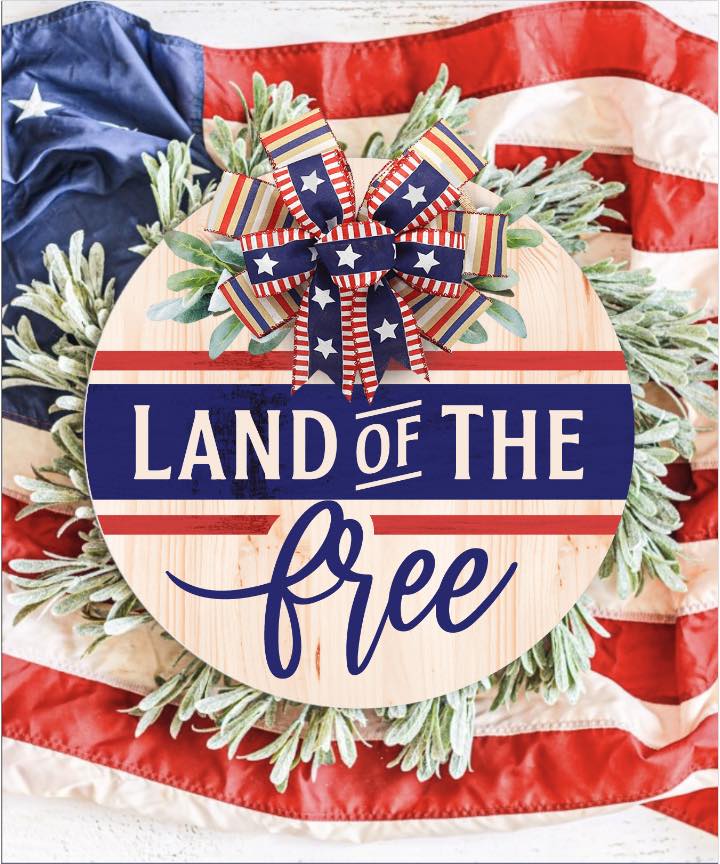 Personalized Patriotic Door Hangers Hammer@Home Kits