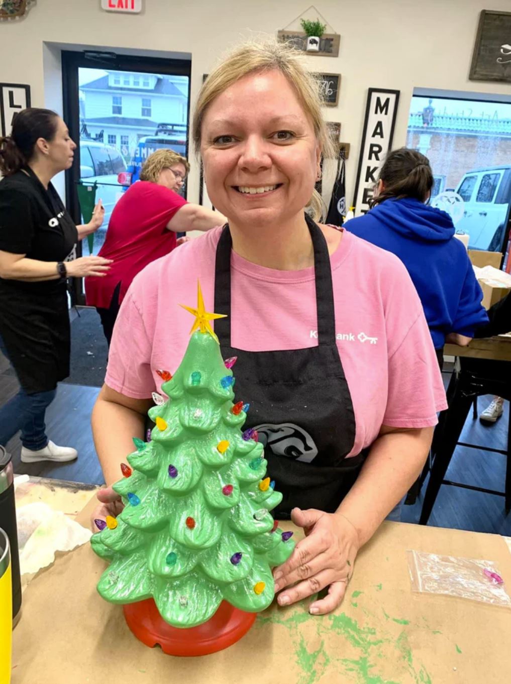 11/21/25 Onslow HD Private Party Vintage Inspired Ceramic Christmas Trees at 6PM