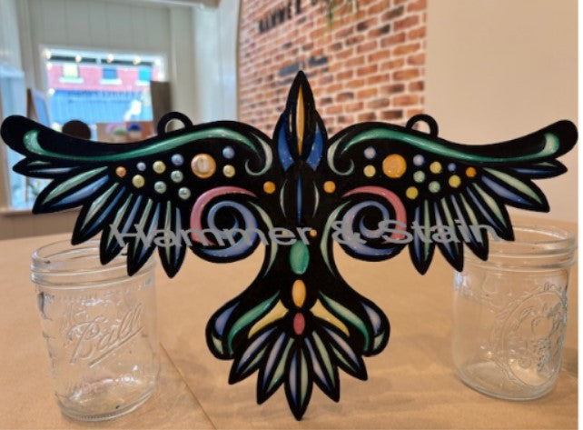 Crushed Glass Suncatcher Options