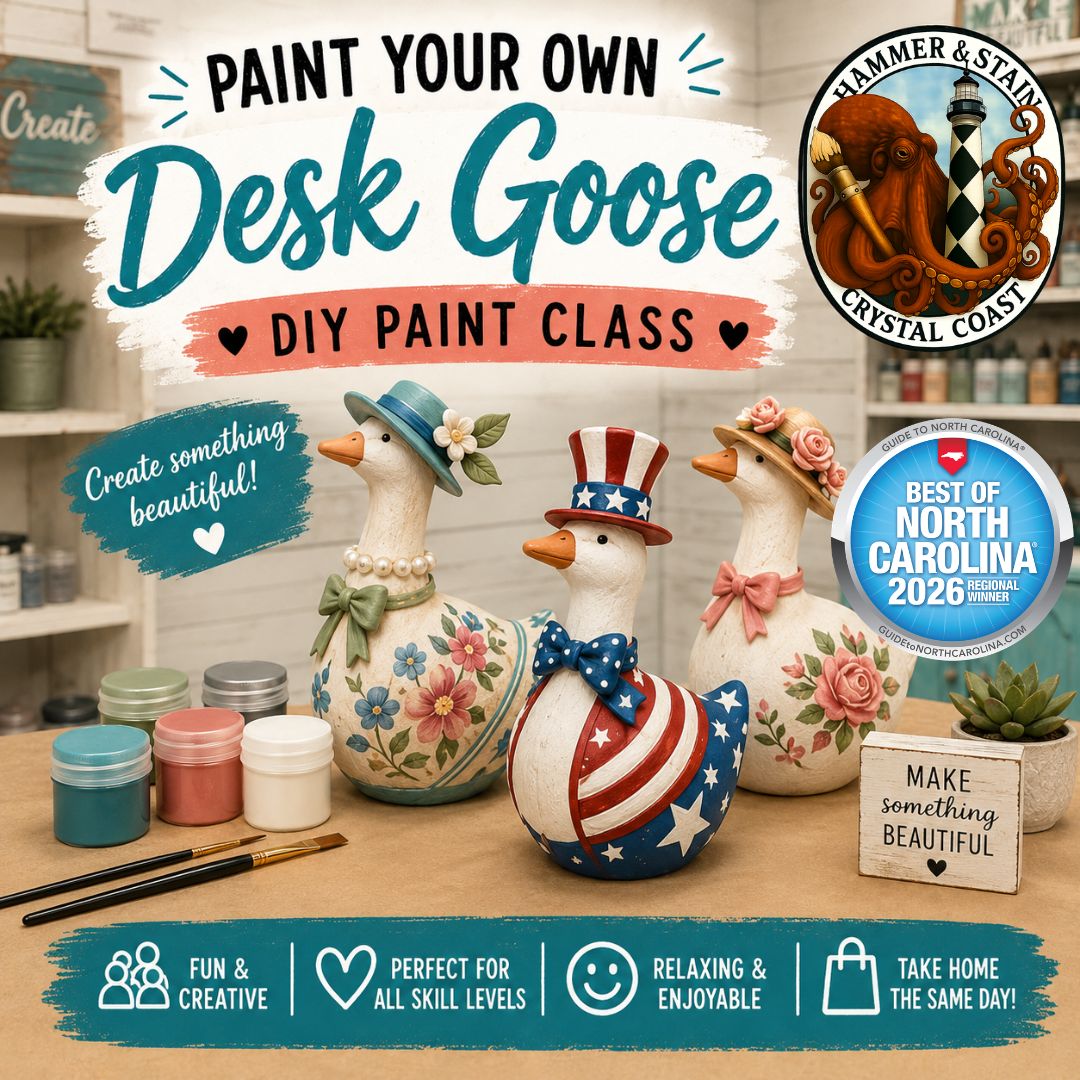 08/30/26 Sunday (2PM) Paint Your Own Desk Goose