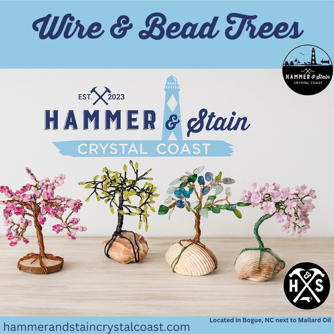 08/10/25 Wire & Bead Tree Workshop at 2PM