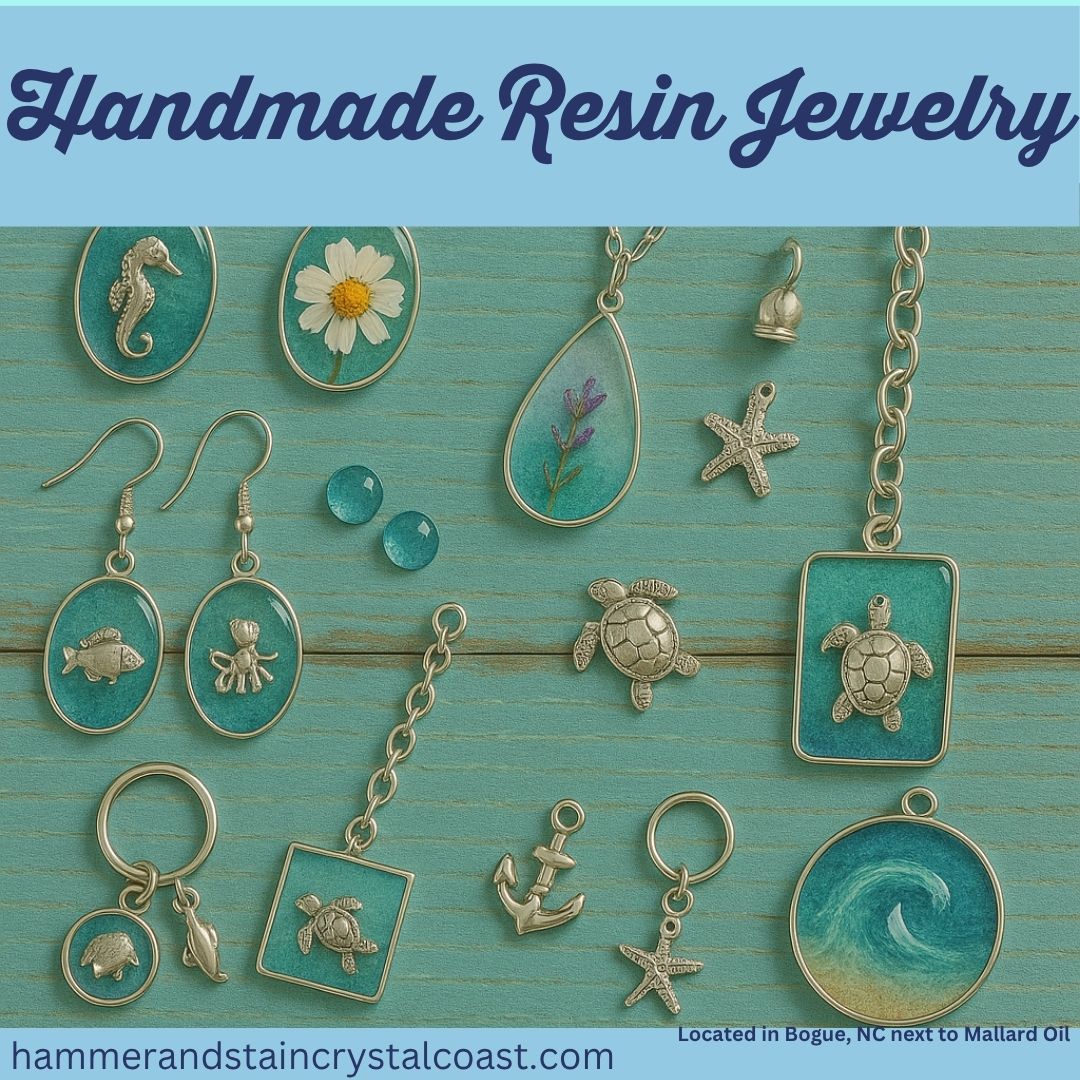 08/17/25 Handmade Resin Jewelry at 2PM