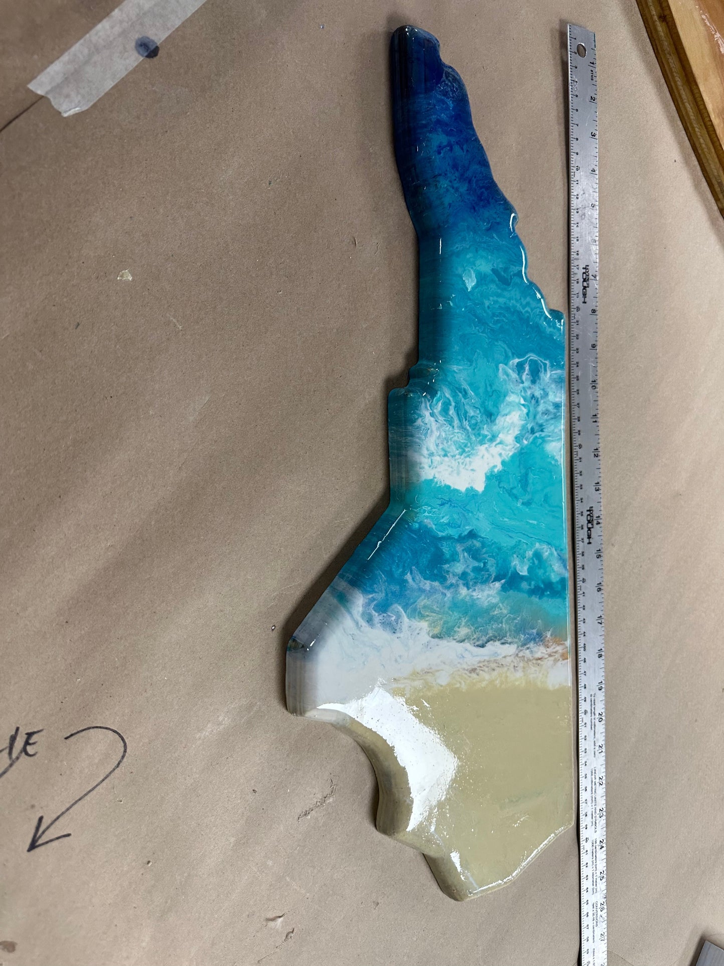 06/07/2025 Your Choice Resin Pour - Charcuterie Boards, Surf Boards & More Saturday at 6M