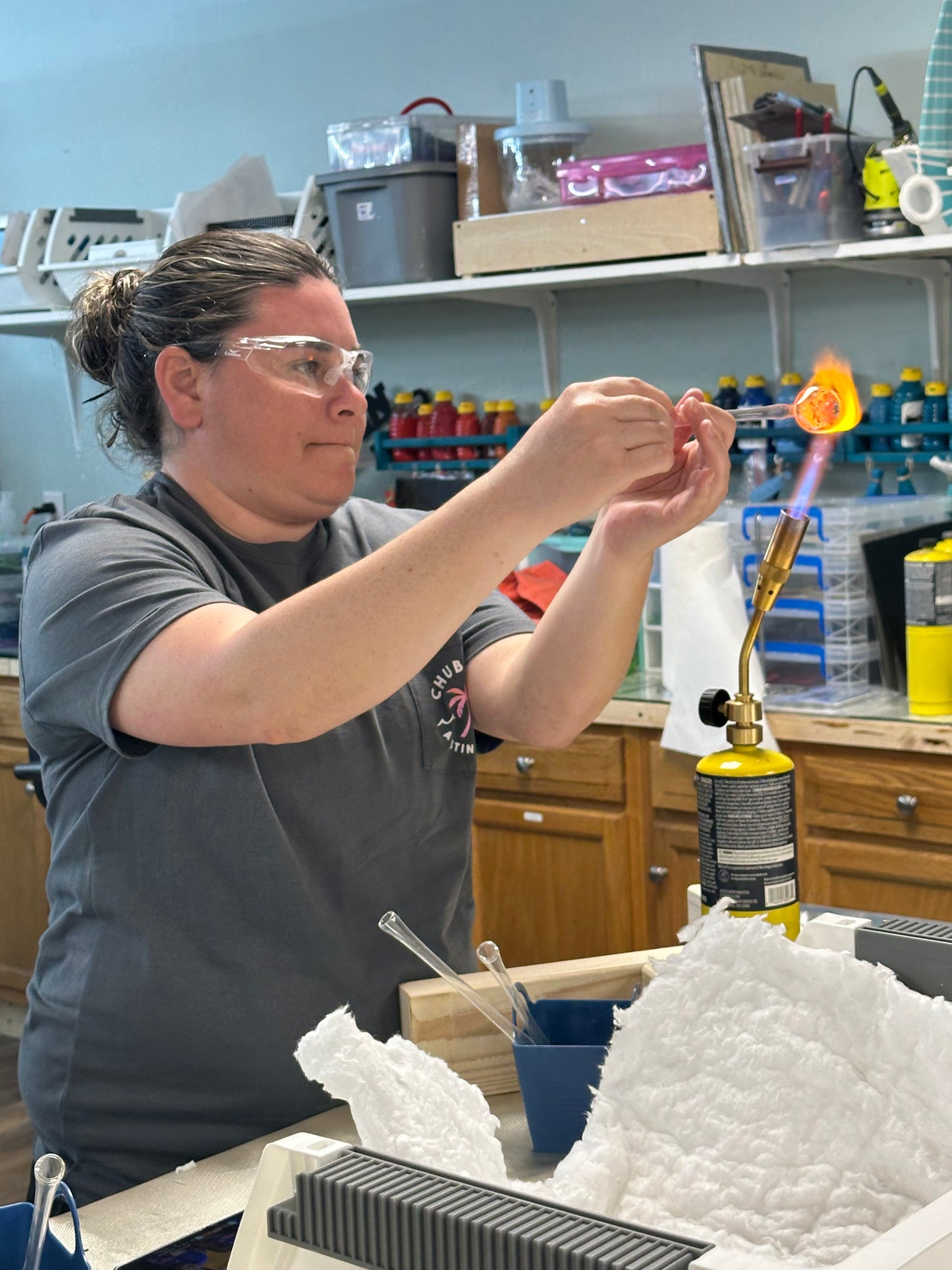 10/25/2025 Intro to Glass Blowing from 6PM to 8:30PM