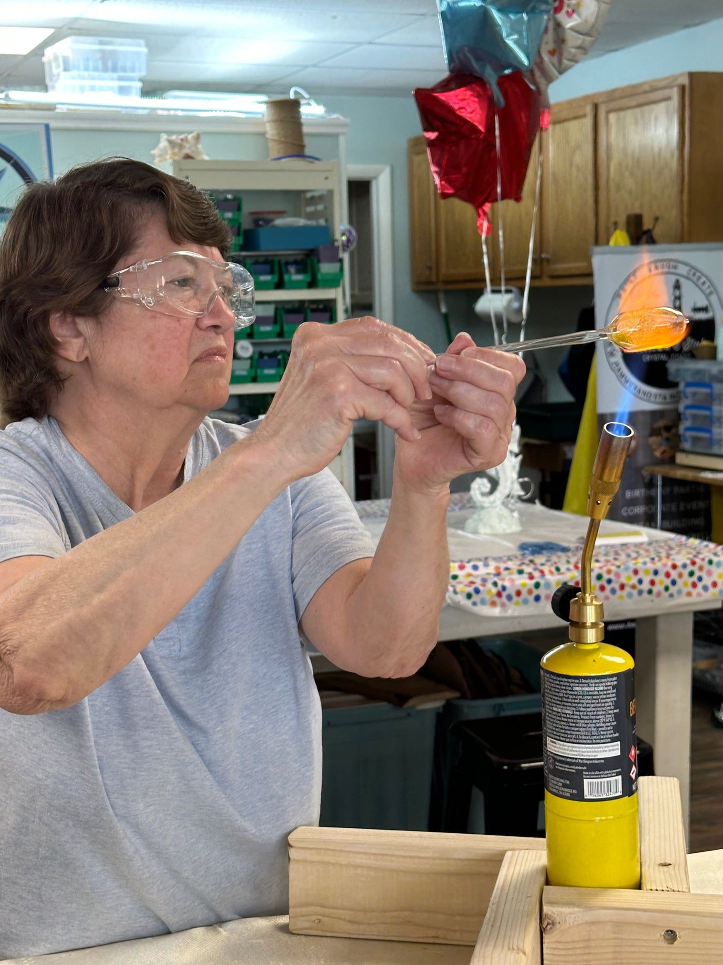 10/25/2025 Intro to Glass Blowing from 6PM to 8:30PM