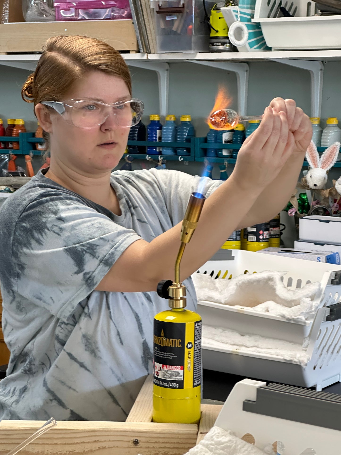 10/25/2025 Intro to Glass Blowing from 6PM to 8:30PM