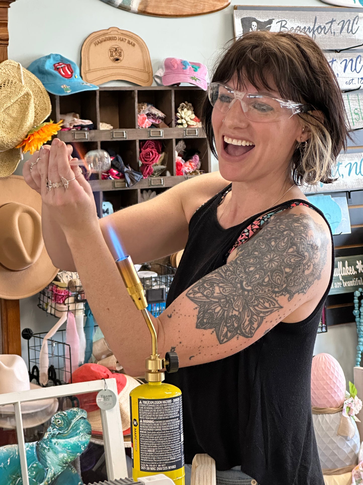 10/25/2025 Intro to Glass Blowing from 6PM to 8:30PM
