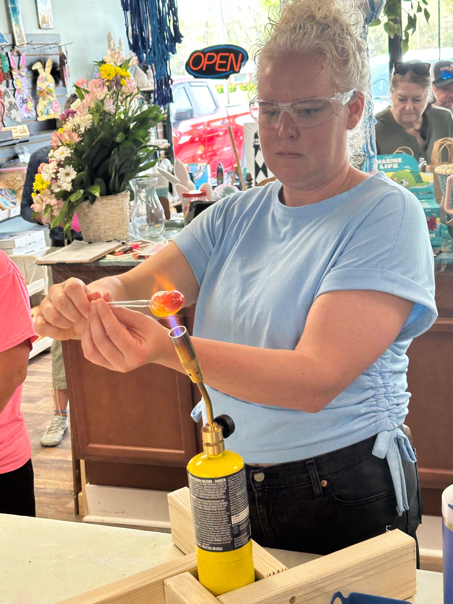 10/25/2025 Intro to Glass Blowing from 6PM to 8:30PM
