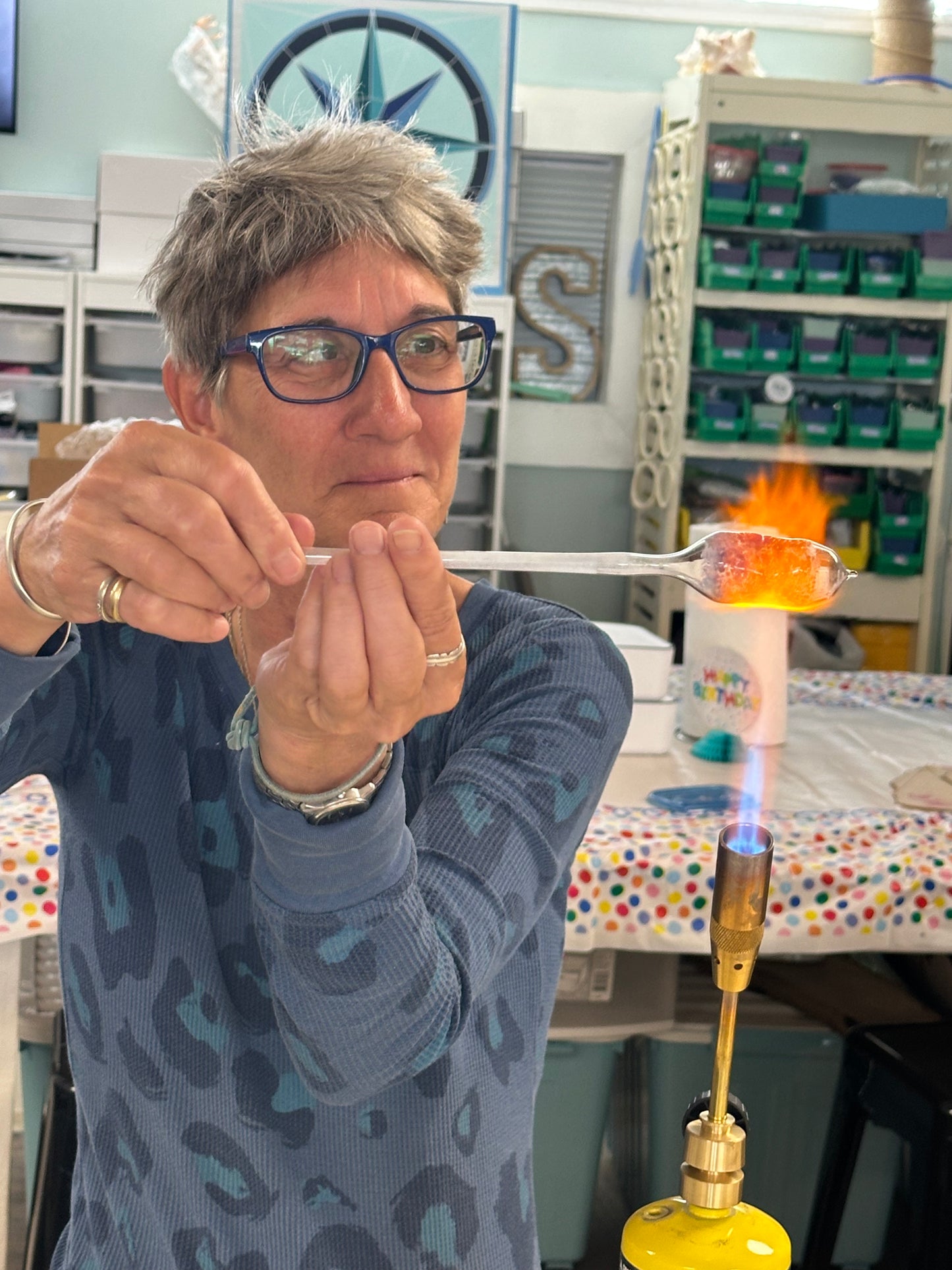 10/25/2025 Intro to Glass Blowing from 6PM to 8:30PM