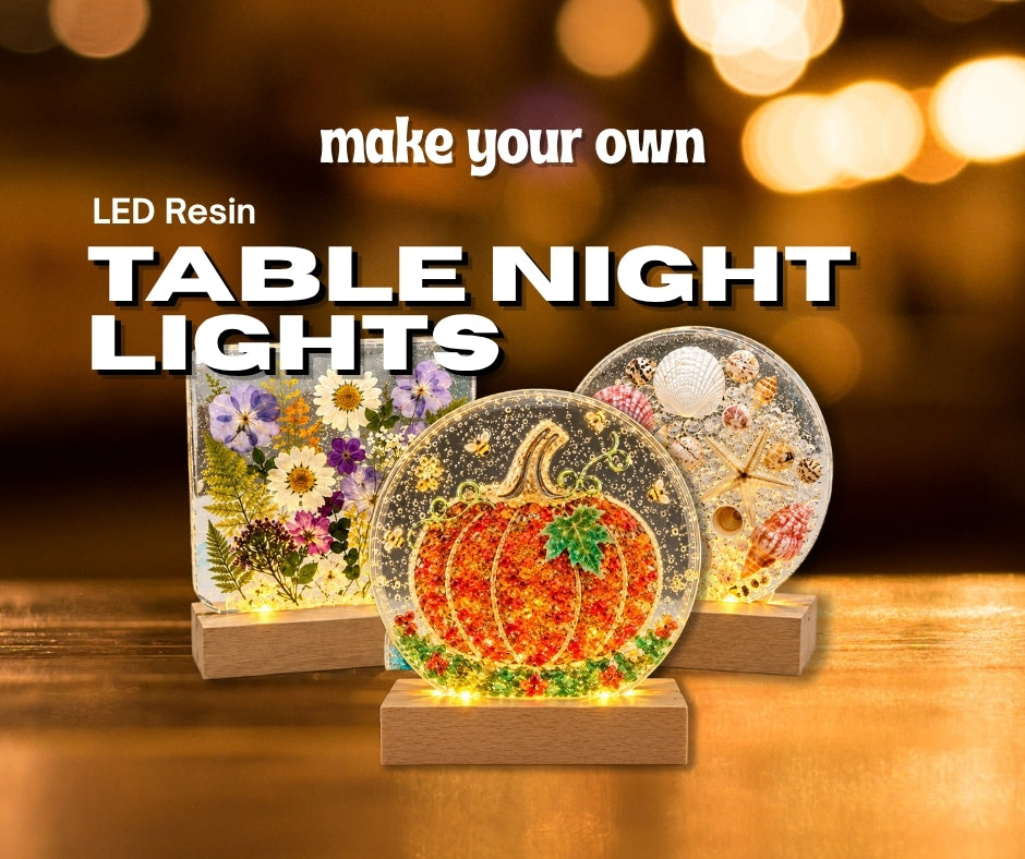 10/10/26 Saturday (2PM) LED Resin Table Night Lights