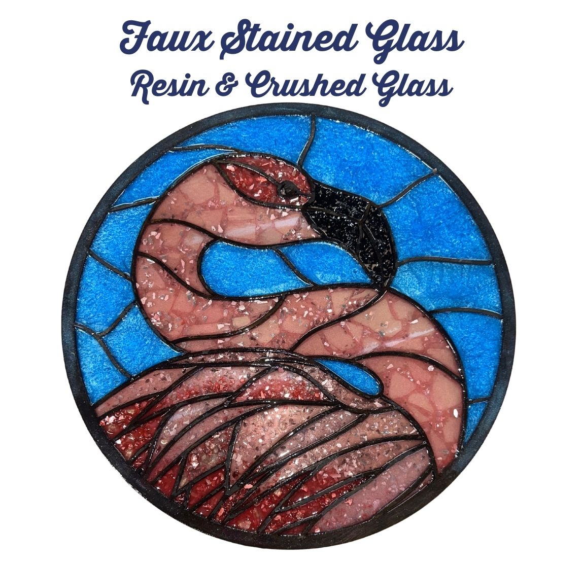 Crushed Glass Suncatcher Options