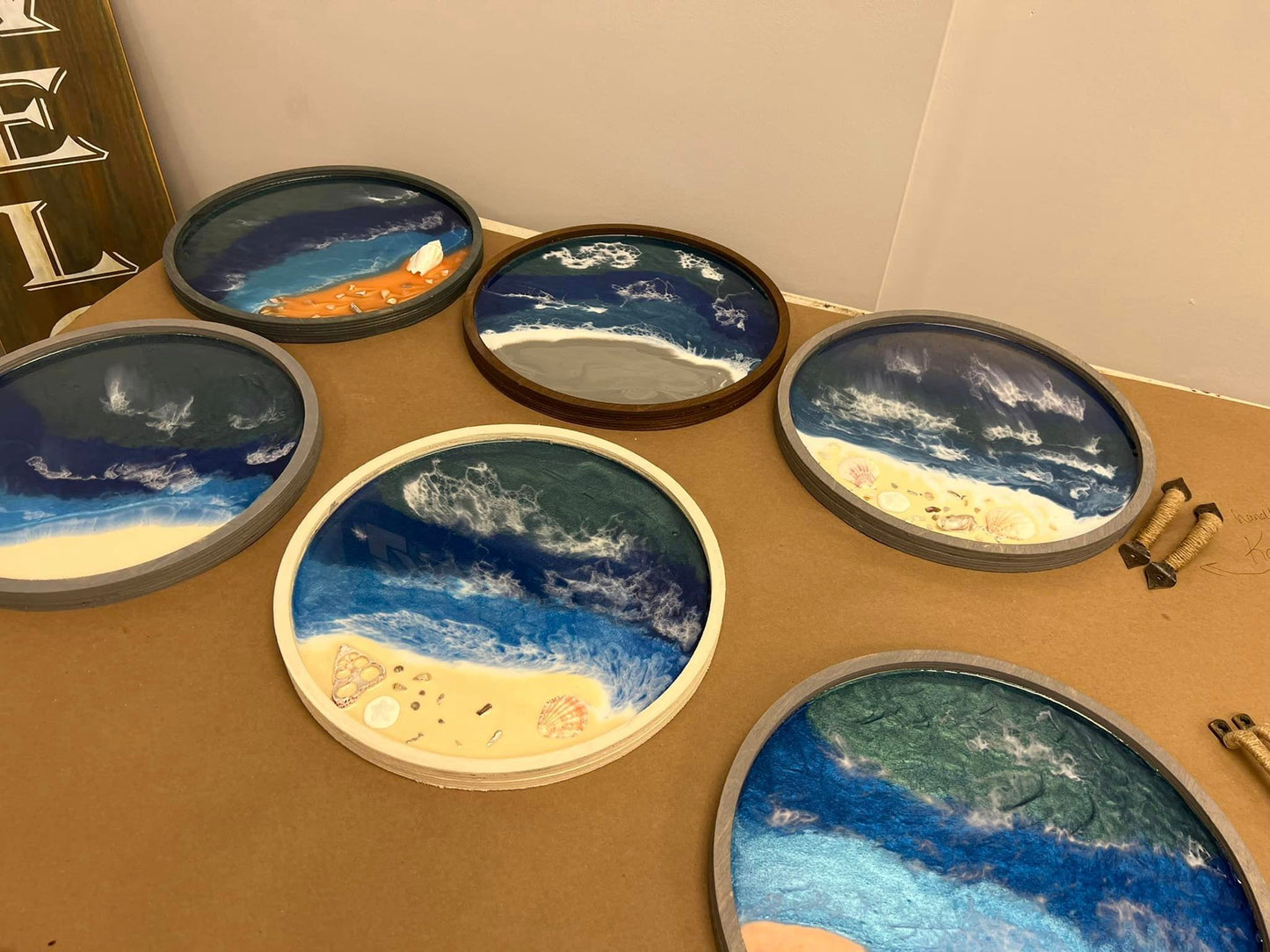 06/07/2025 Your Choice Resin Pour - Charcuterie Boards, Surf Boards & More Saturday at 6M