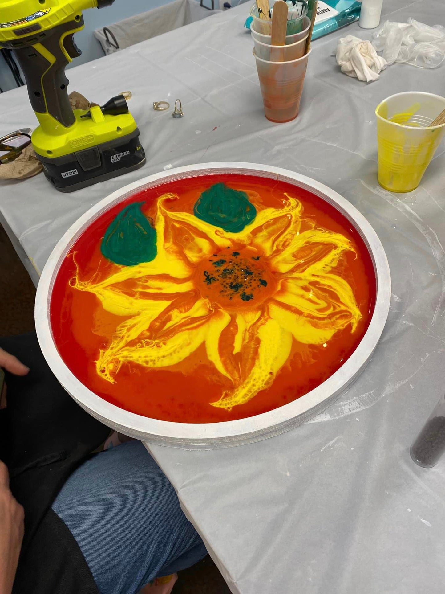 10/18/2025 - Intro to Resin - Resin Waves - Serving Trays at 6PM