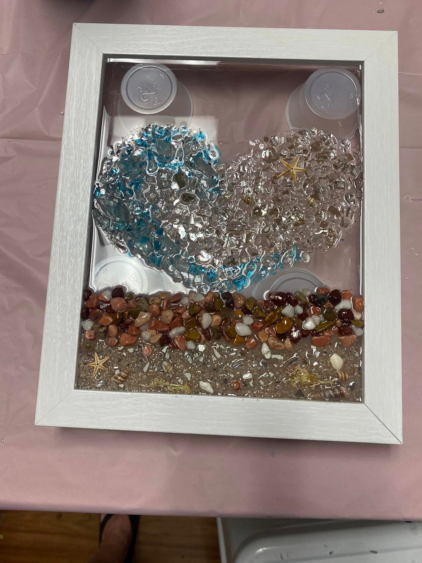 03/21/2025 - Tidal Treasures: Resin Seascapes, Friday at 1PM