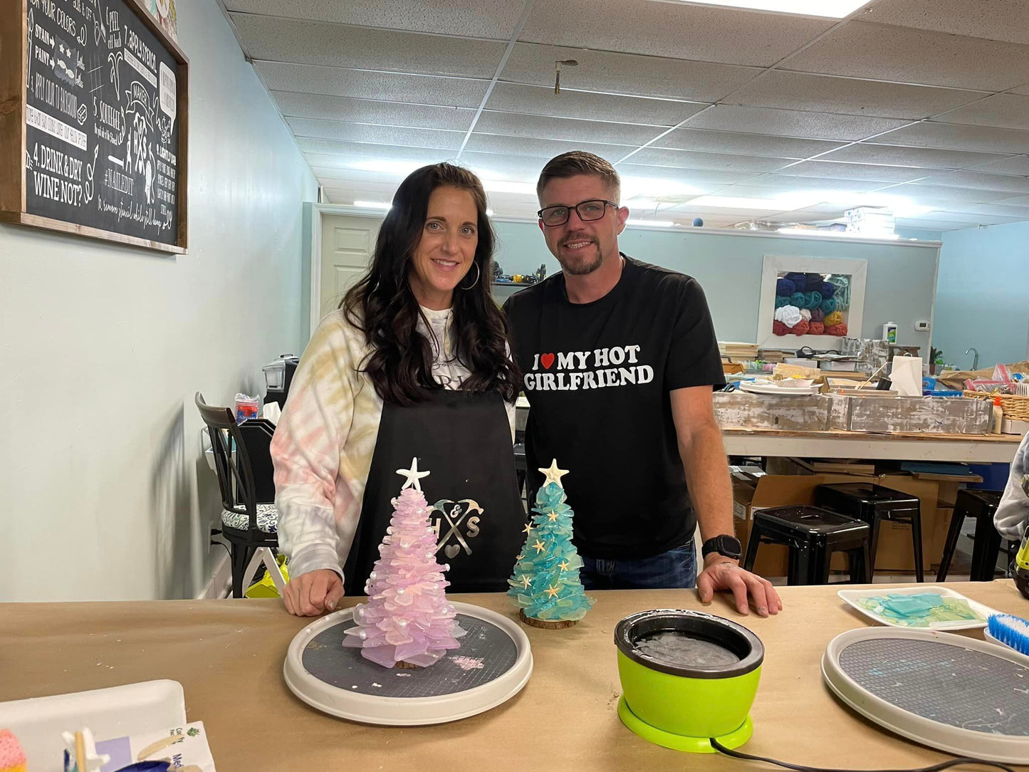 09/10/2026 (Thursday) 1PM - Lighted Sea Glass* Tree Workshop