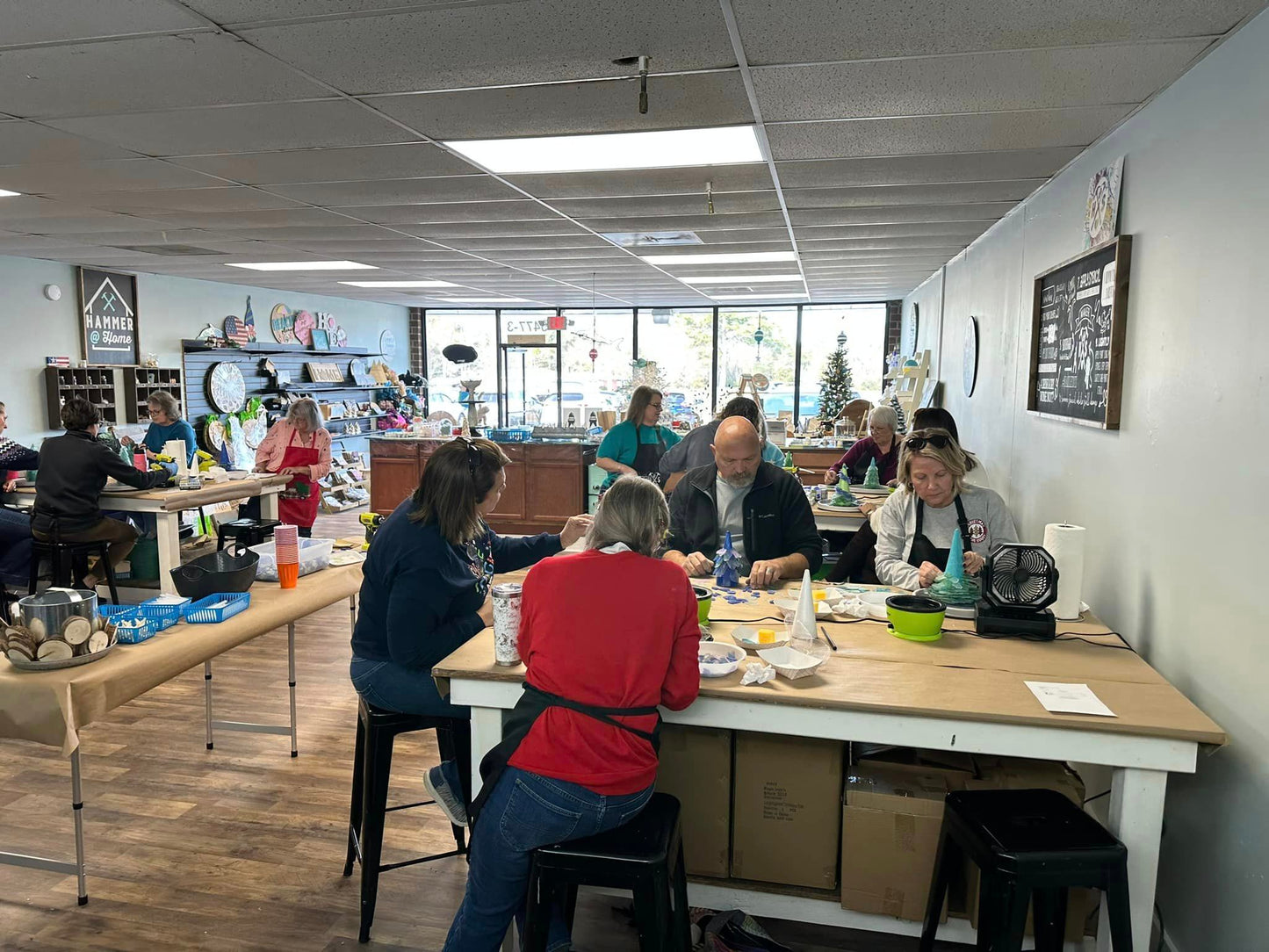 09/10/2026 (Thursday) 1PM - Lighted Sea Glass* Tree Workshop
