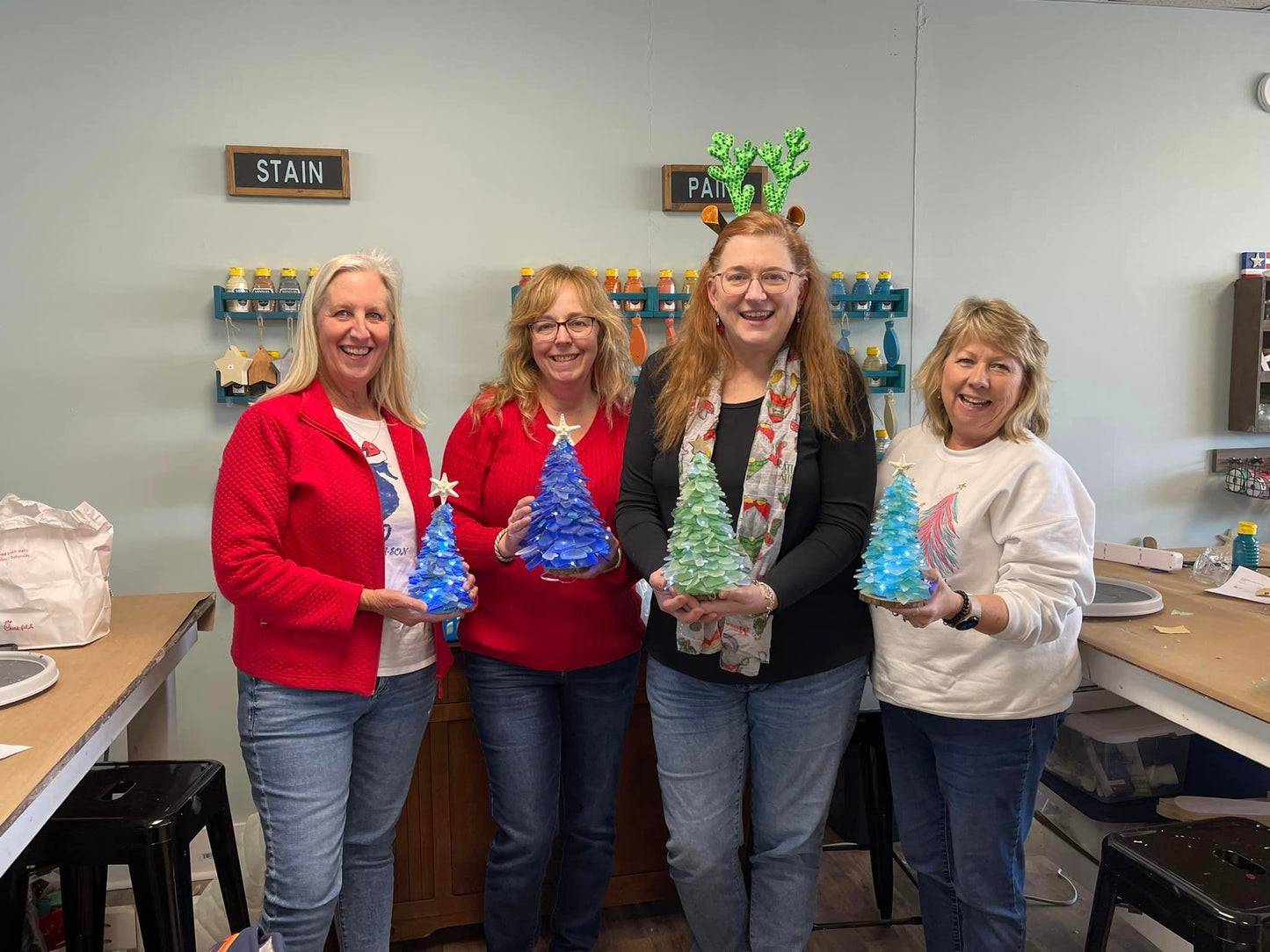 09/10/2026 (Thursday) 1PM - Lighted Sea Glass* Tree Workshop