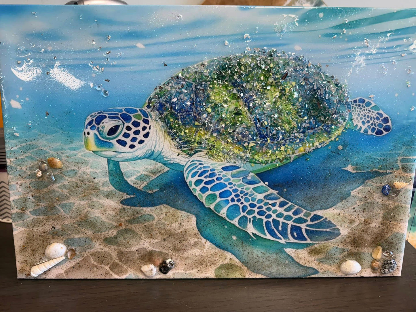 04/18/26 Saturday (2PM) -Luxury Coastal Resin Art Workshop (Choose Your Design)