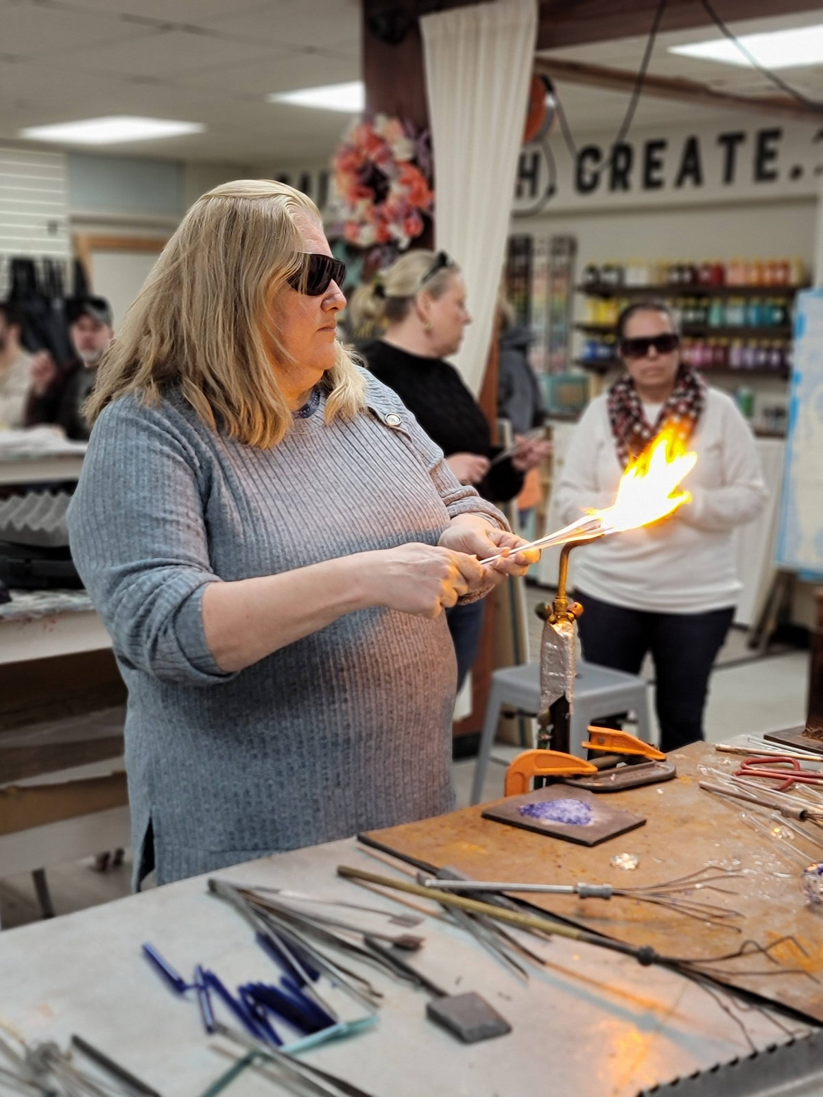 11/25/26 Wednesday (6PM) Pro Level Glass Blowing Experience