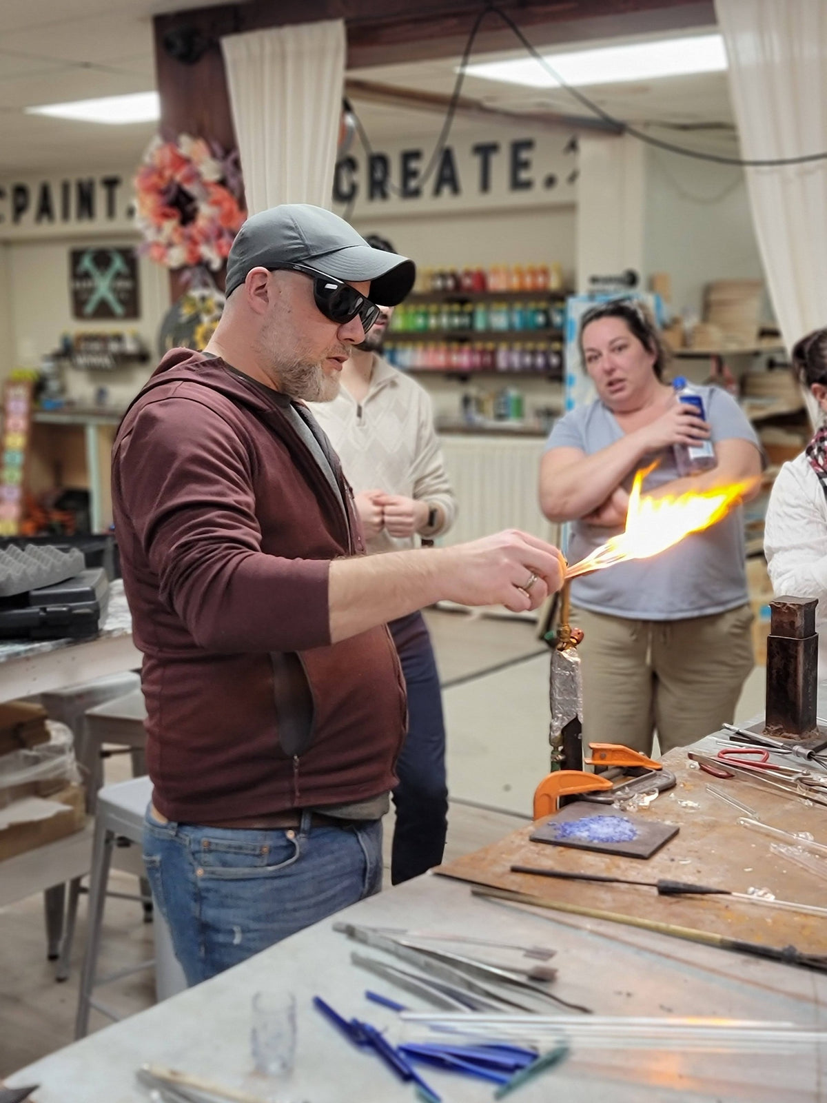 11/25/26 Wednesday (6PM) Pro Level Glass Blowing Experience
