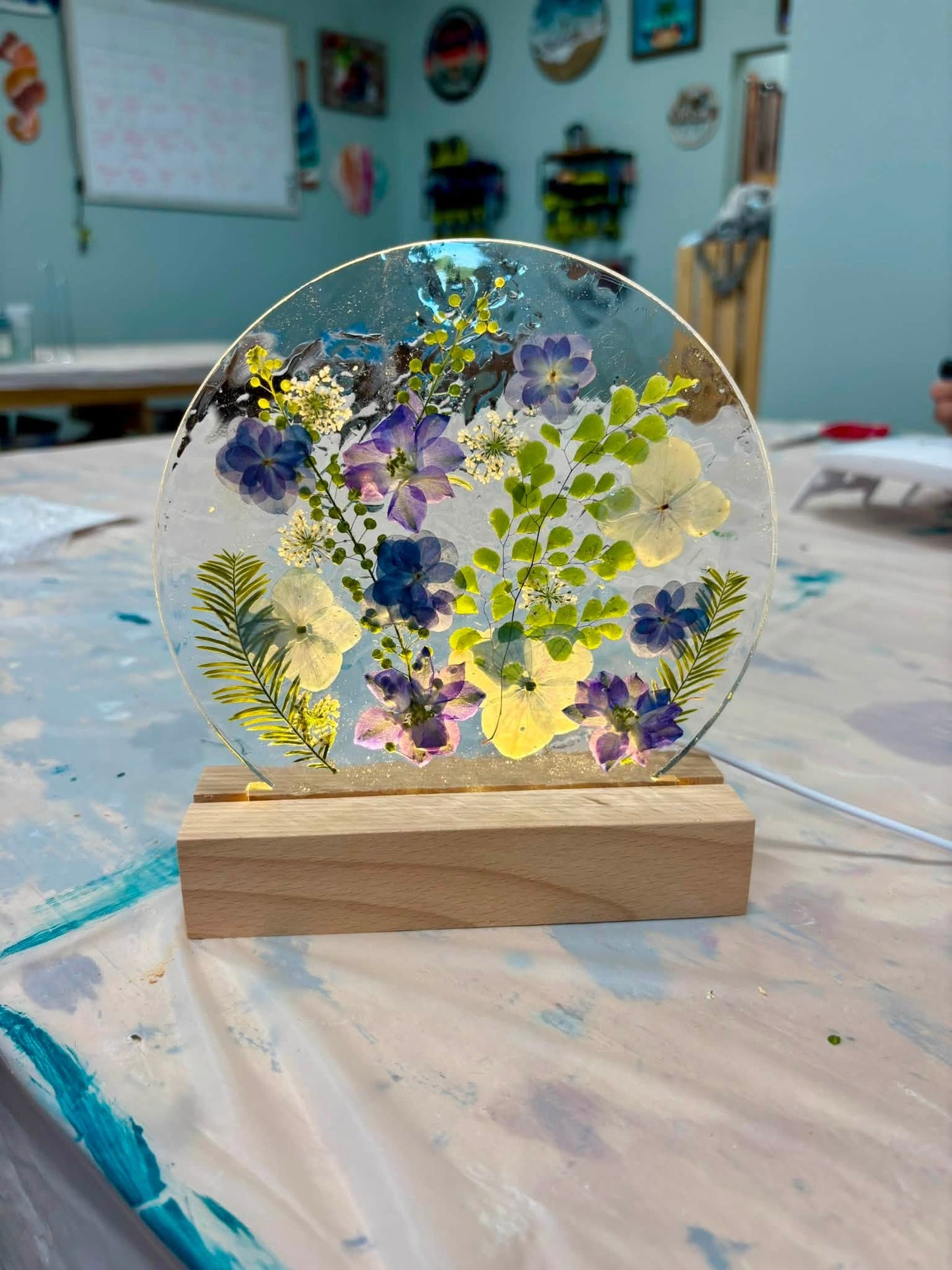 08/08/26 Saturday (6PM) Resin Table Night Lights
