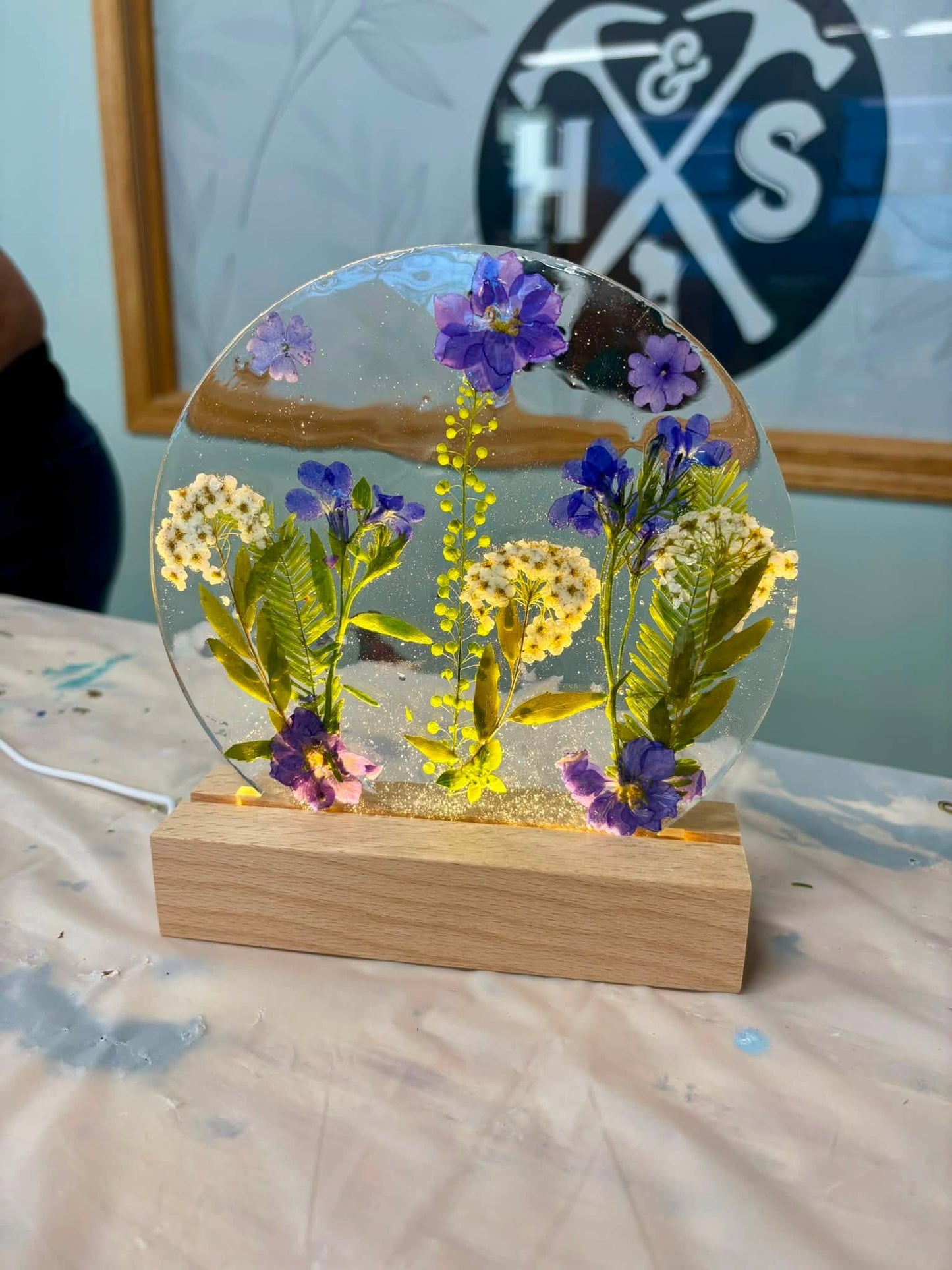 08/08/26 Saturday (6PM) Resin Table Night Lights