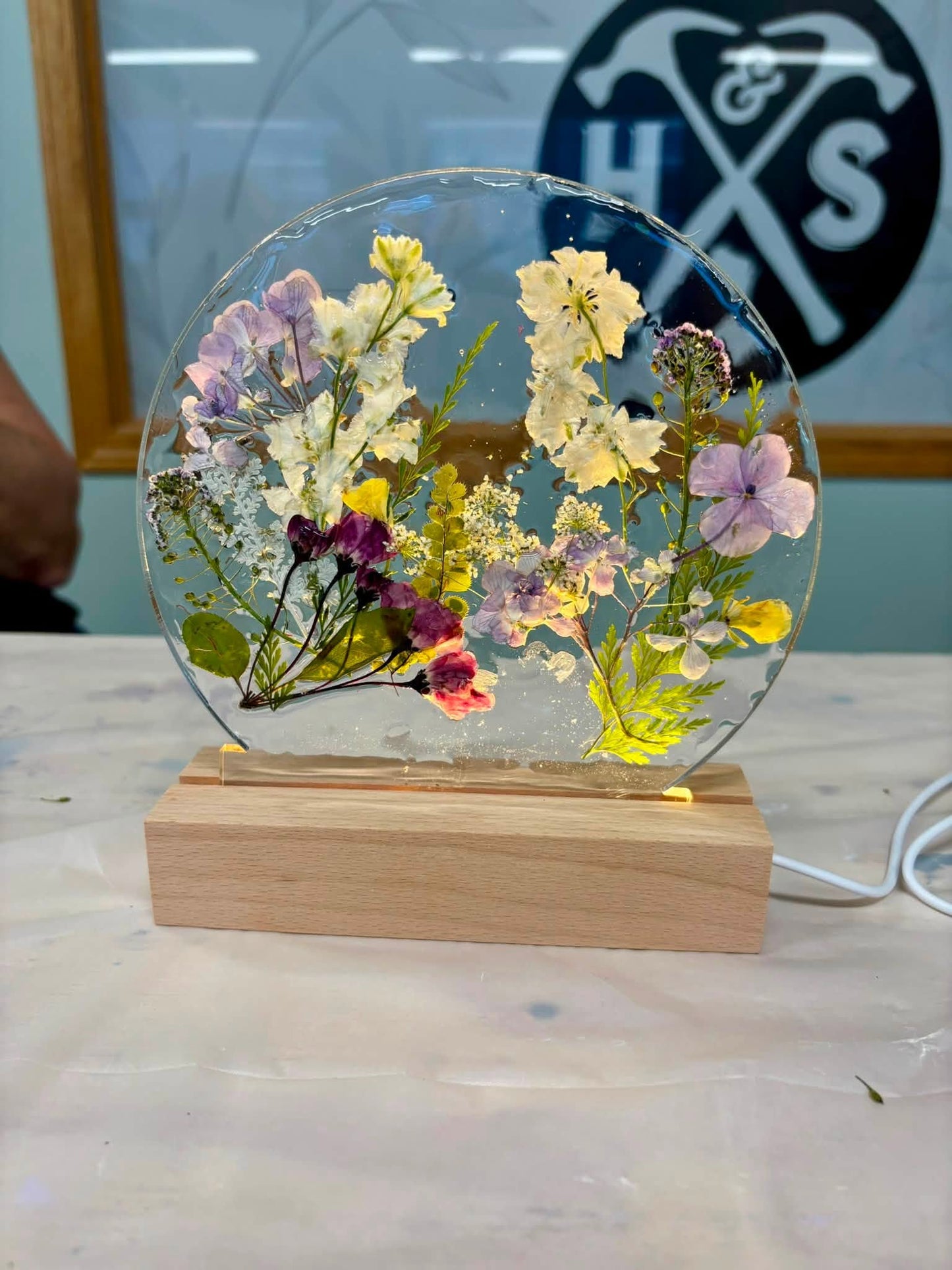 08/08/26 Saturday (6PM) Resin Table Night Lights