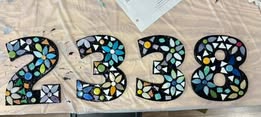 09/19/2026 (Saturday) 2PM - Mosaic House Numbers