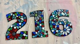 09/19/2026 (Saturday) 2PM - Mosaic House Numbers