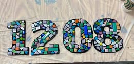 09/19/2026 (Saturday) 2PM - Mosaic House Numbers
