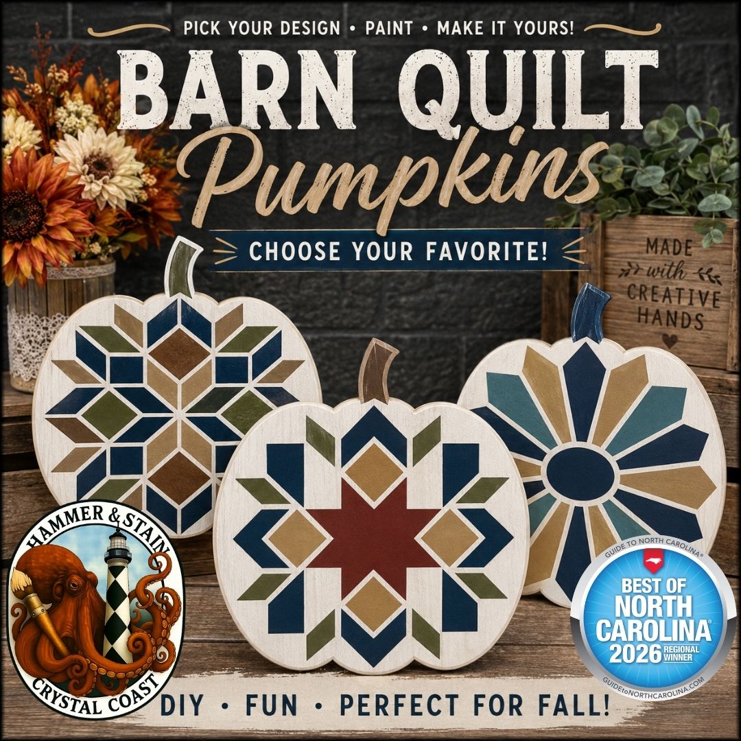 09/12/2026 (Saturday) 2PM - Barn Quilt Pumpkins