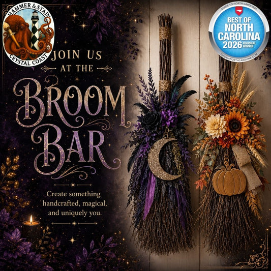 09/06/2026 (Sunday) 2PM- Broom Bar - Fall/Witchy Brooms
