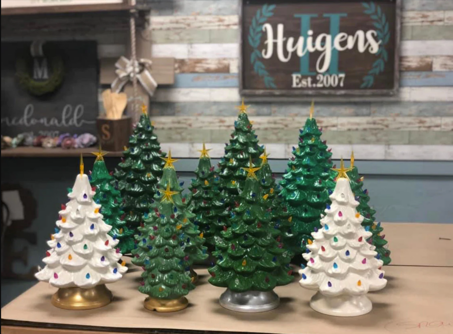 2026 Vintage-Style Ceramic Christmas Tree Pre-Order