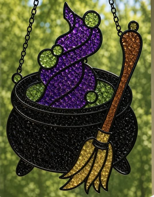 09/04/26 - Friday (2PM) Fall Resin & Crushed Glass Suncatchers