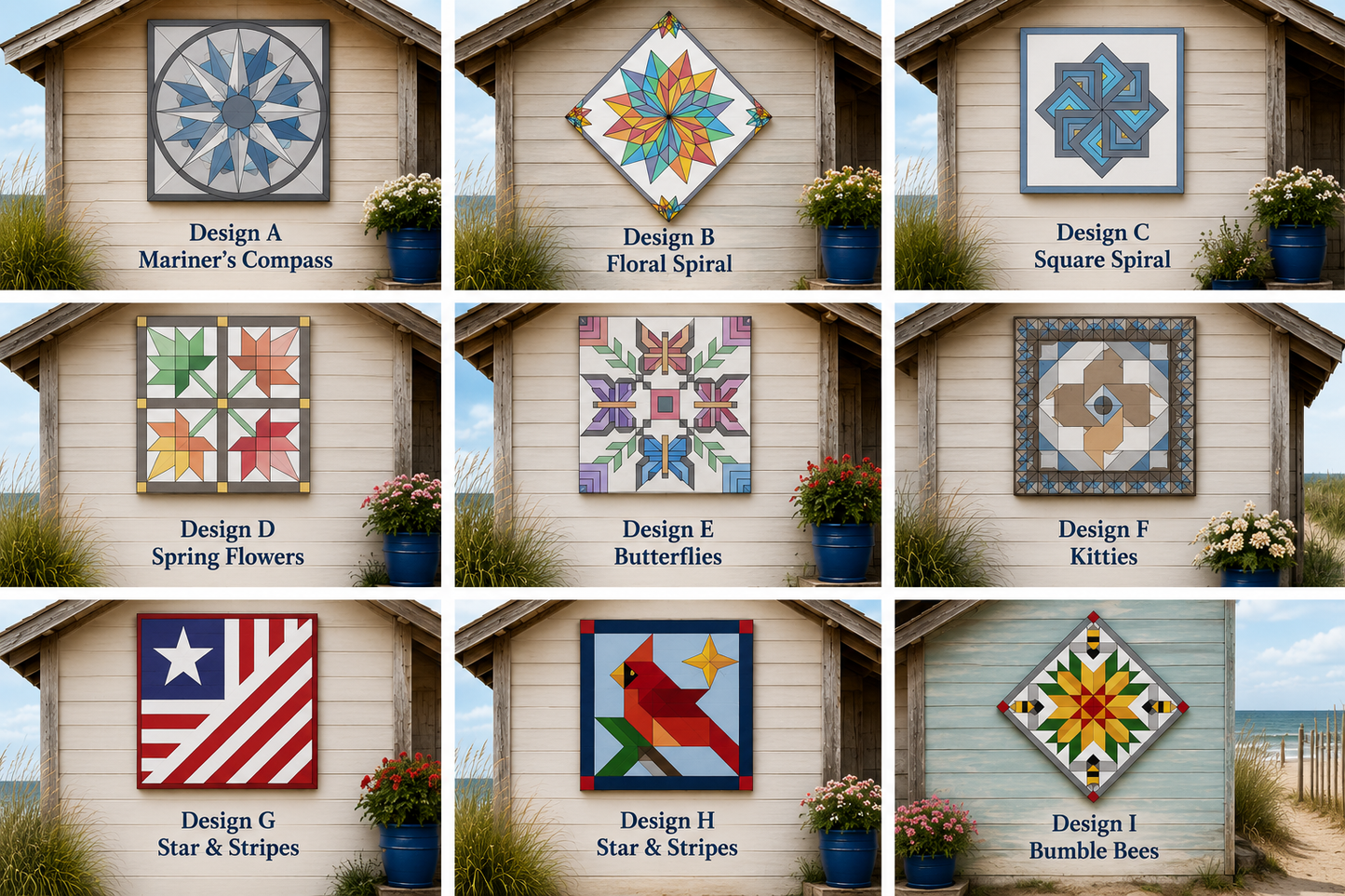08/23/2026 (Sunday) - 2PM - Barn Quilt Creations - Craft a Large Barn Quilt
