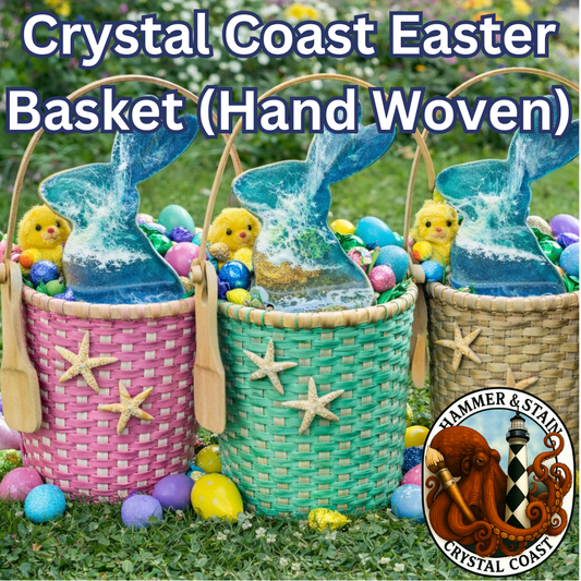 03/07/26 Saturday (12PM) Crystal Coast Easter Basket - Hand Woven Basket