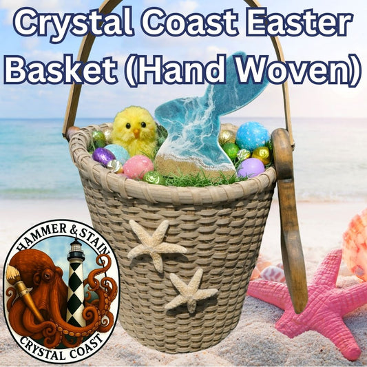 03/07/26 Saturday (12PM) Crystal Coast Easter Basket - Hand Woven Basket