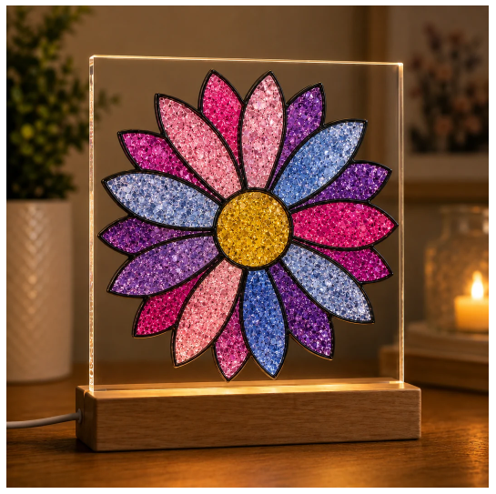 09/25/26 (Friday) 6PM - Interchangeable Table Top Night Light Workshop