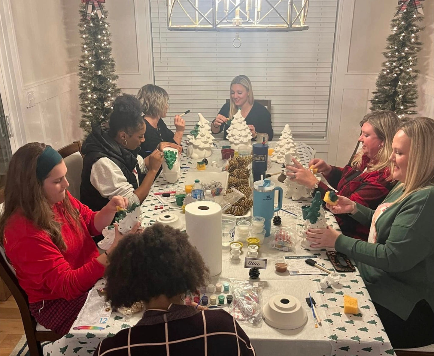 Vintage Inspired Ceramic Trees Home Party