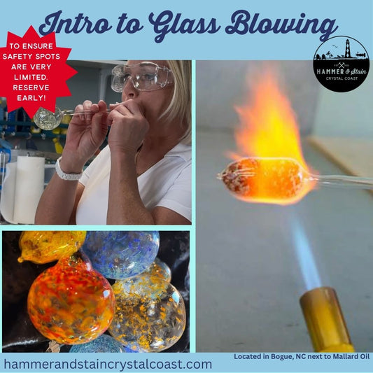 02/14/26 - Saturday (1PM to 4PM) Intro to Glass Blowing