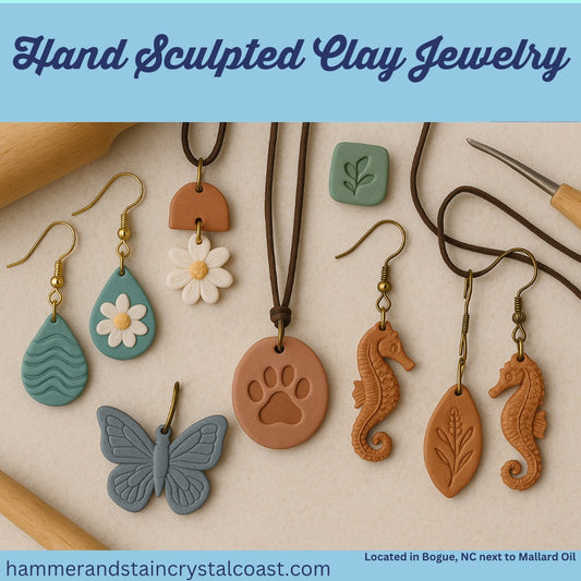 08/22/25 Clay Creations- Hand Sculpted Jewelry at 6PM