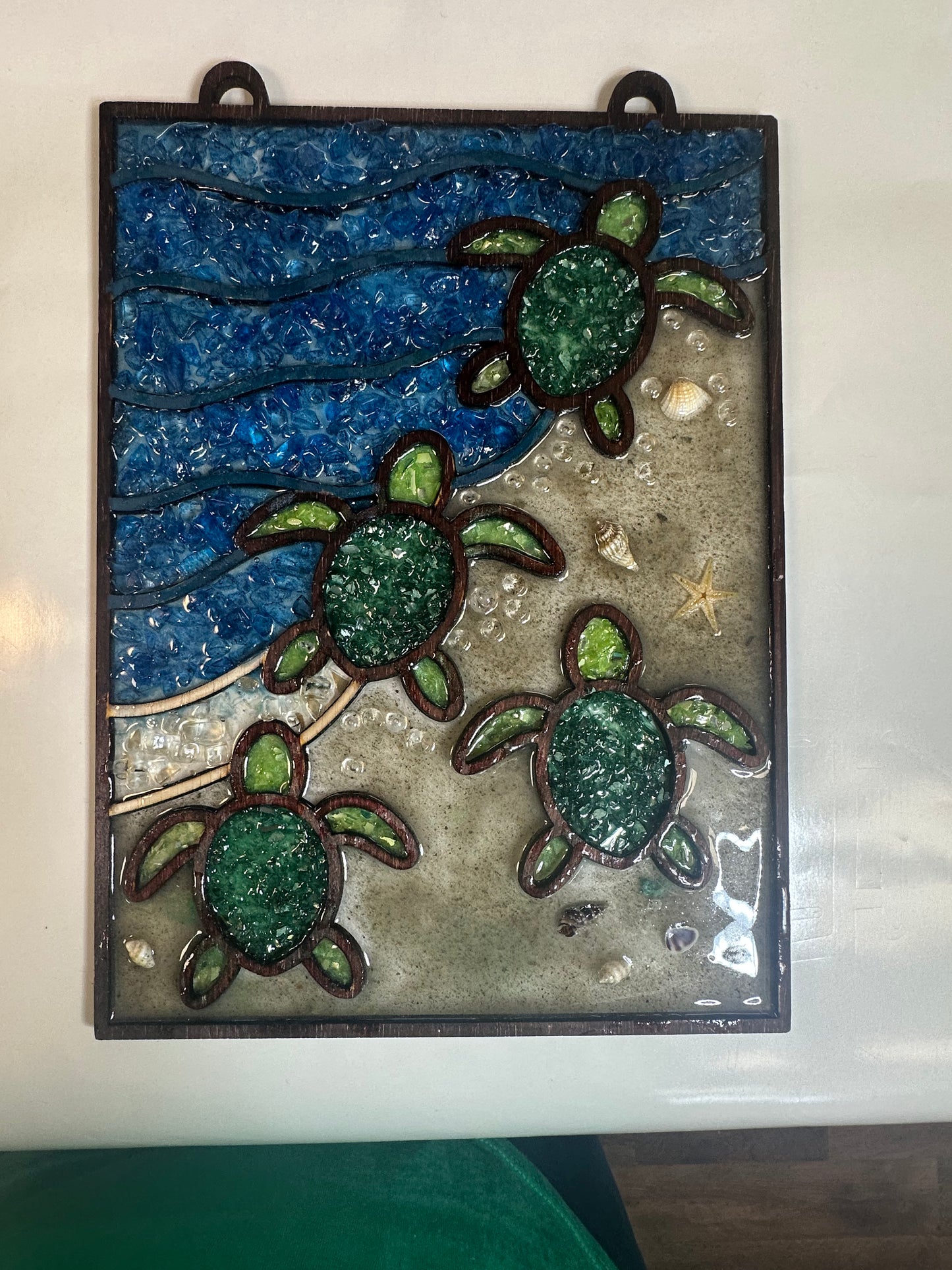07/19/25 - Faux Stained Glass w/ Resin and Crushed Glass - Saturday at 6PM