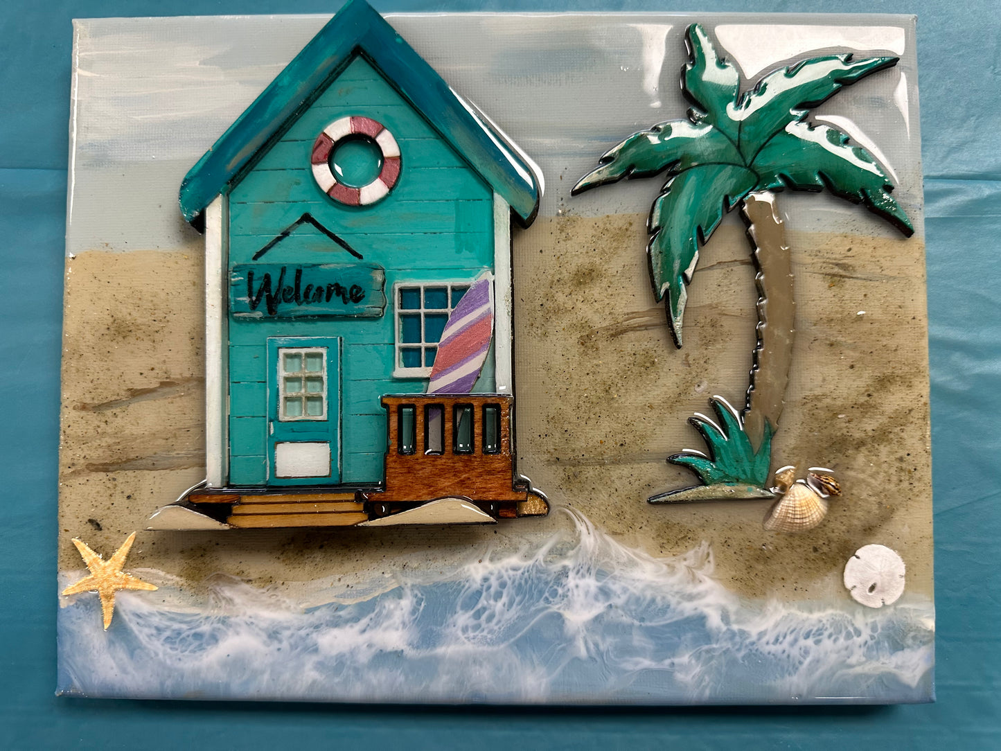 02/21/26 - Saturday (6PM) Resin Beach Chair & Palm (2nd in the Series!)