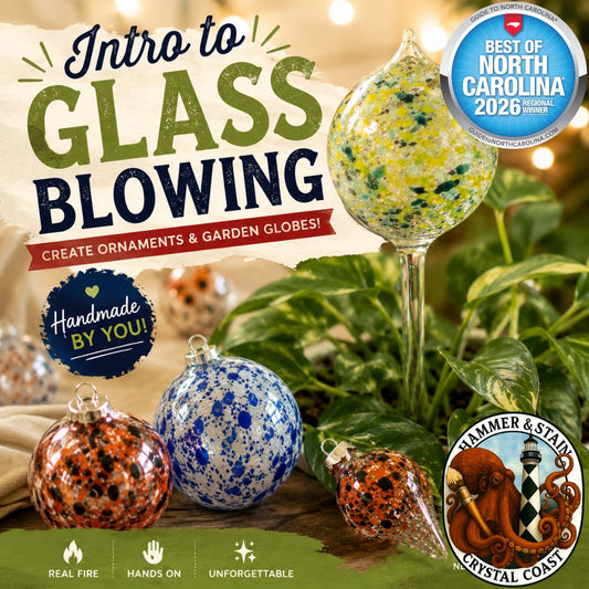 07/11/26 Saturday (6PM-9PM) Intro to Glass Blowing