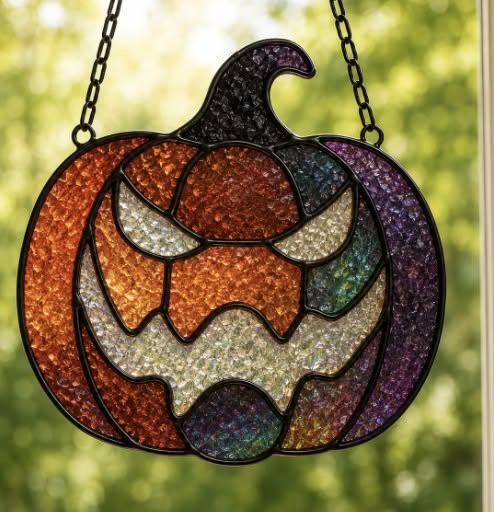 09/04/26 - Friday (2PM) Fall Resin & Crushed Glass Suncatchers
