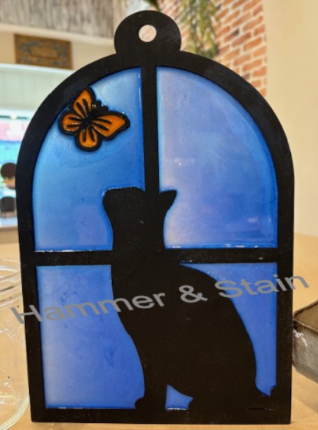 Crushed Glass Suncatcher Options