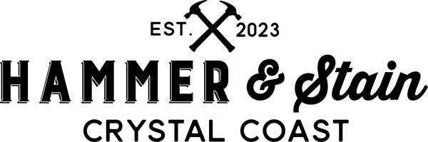 Hammer & Stain Crystal Coast logo