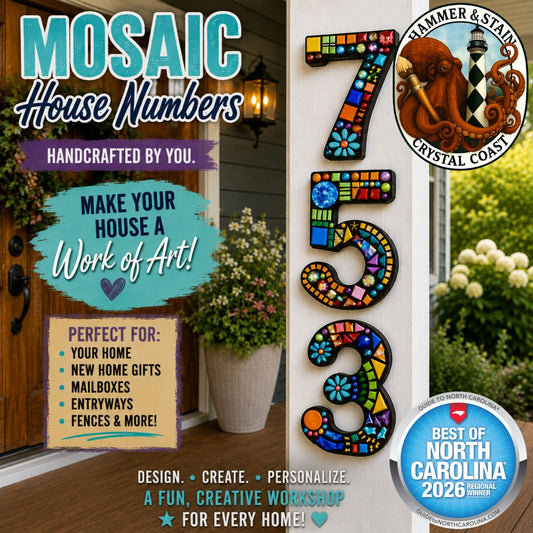 09/19/2026 (Saturday) 2PM - Mosaic House Numbers