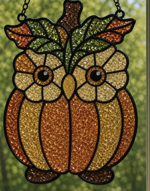09/04/26 - Friday (2PM) Fall Resin & Crushed Glass Suncatchers