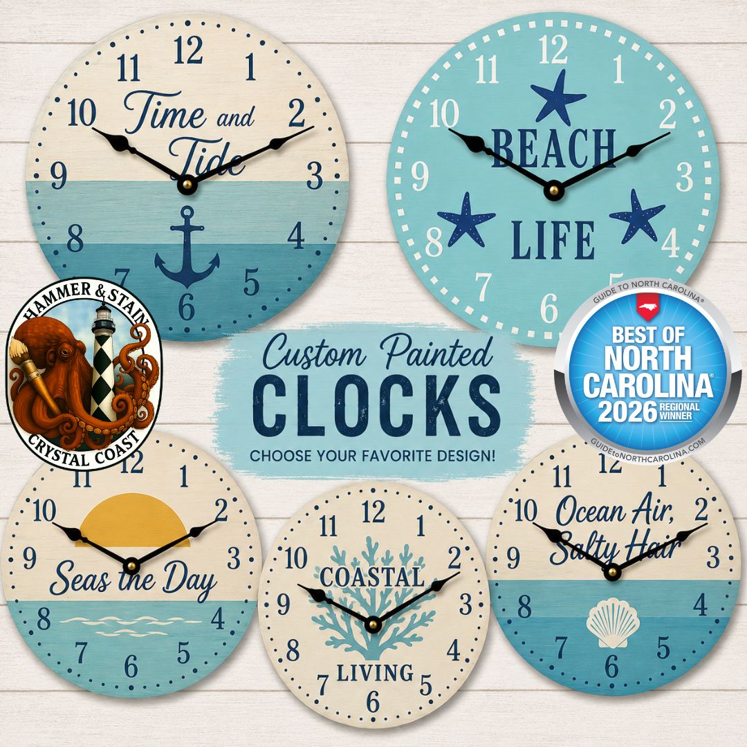 07/24/2026 (Friday) Custom Painted Clocks - 6PM